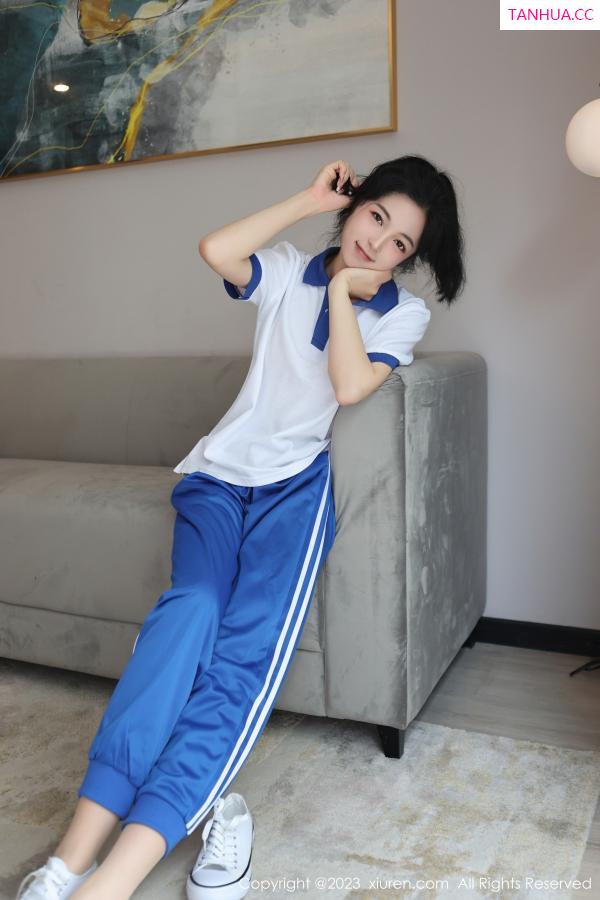 刘蓝蔻 Eva_茜茜 [XiuRen]高清写真图 2023.06.05 No.6855 茜茜Kimi 学妹装美腿第23张图片